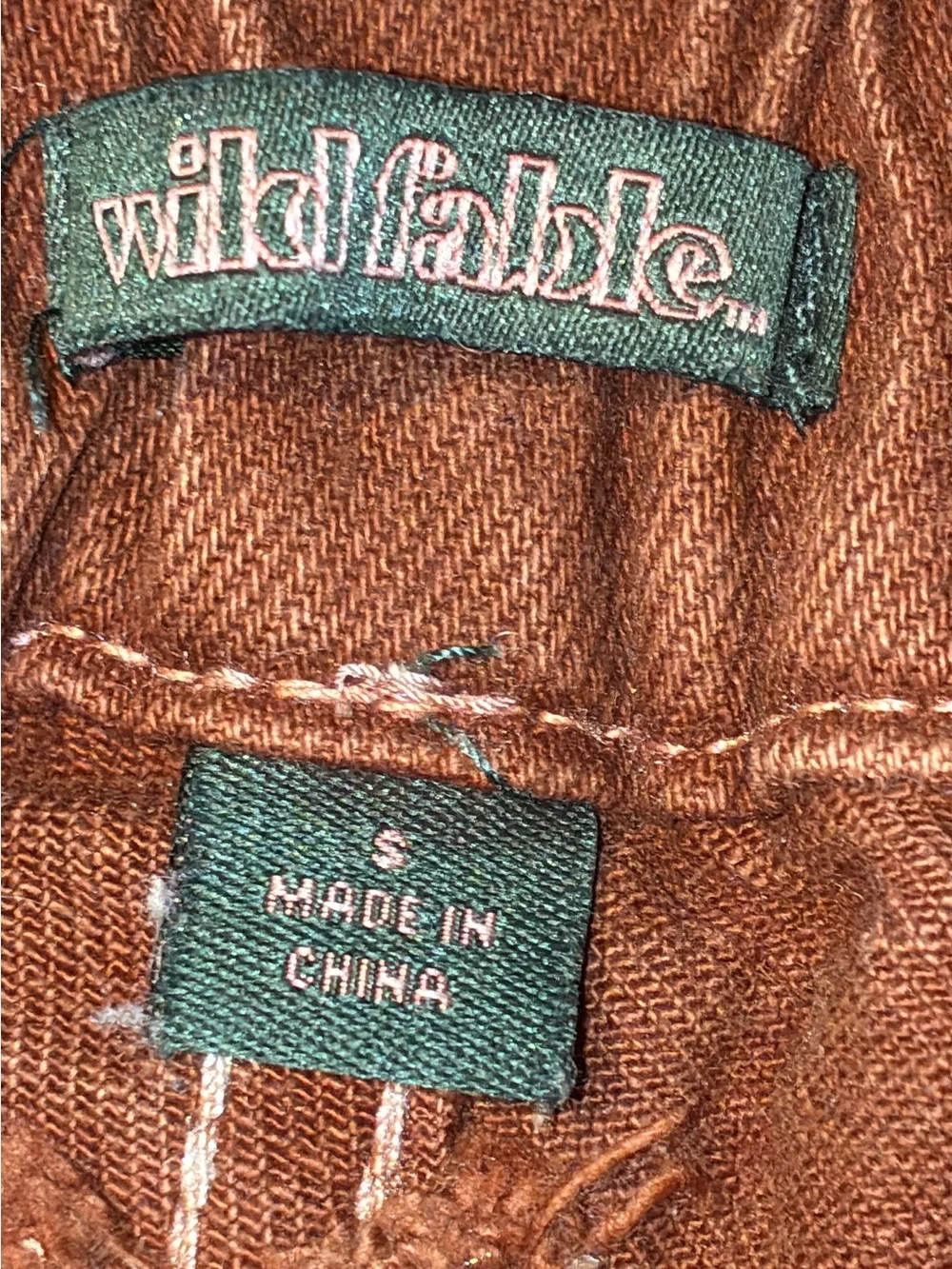 wild fable Rust-Tone Cargo Shorts mid-rise